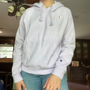 Lavender champion hoodie